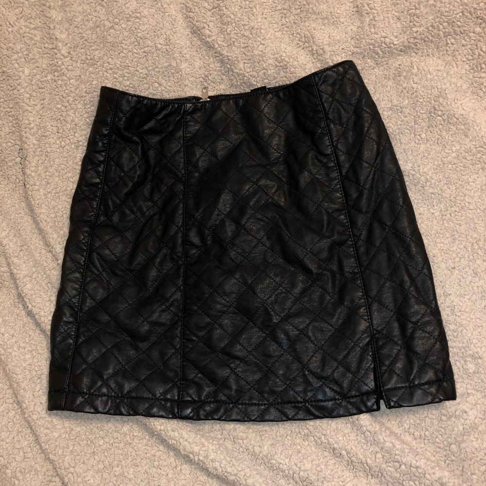 Forever 21 leather skirt